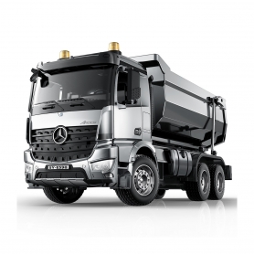 Autocarro con cassone ribaltabile Double E Mercedes-Benz Arocs in scala 1:20 RTR