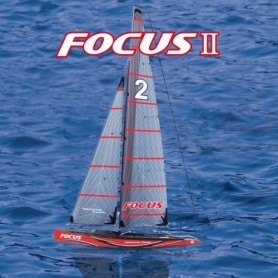 Joysway Barca a vela Focus V3 Blue 2.4GHZ RTR 1m
