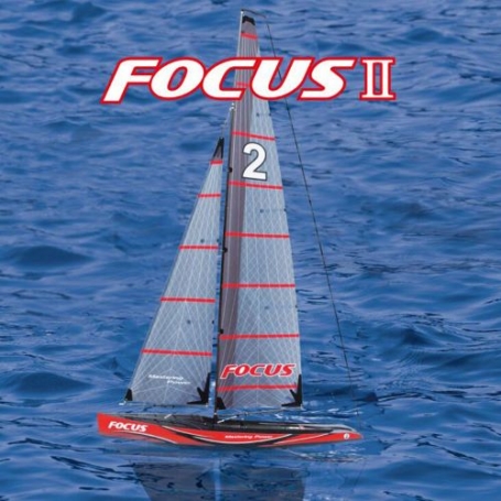 Joysway Barca a vela Focus V3 Blue 2.4GHZ RTR 1m