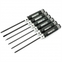 FASTRAX Team Tool Metric Screwdriver set cacciaviti esagonali e taglio croce (6pz)