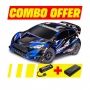 TRAXXAS FORD FIESTA ST RALLY 4WD 1:10 BRUSHLESS BL-2S TQ 2.4GHZ RTR