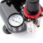 FENGDA AS-186 Airbrush mini compressor with air reservoir, single piston oil-free compressor