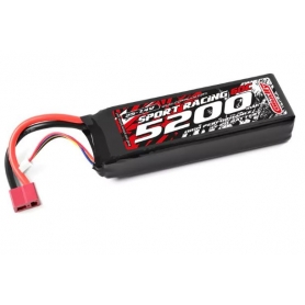 Batteria TEAM CORALLY POWERRACING 60C 5200MAH 7,4V TPLU SSC
