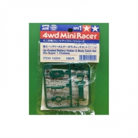 TAMIYA 15204 RICAMBI FERMA BATTERIA CARROZZ. TELAIO S1 Mini4wd