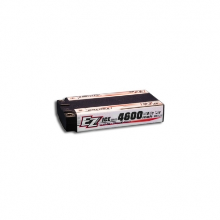 Ezpower Lipo 4600mah ULCG Shorty 7,6v 2s 140/70c HV PRO Ice Series - 5mm