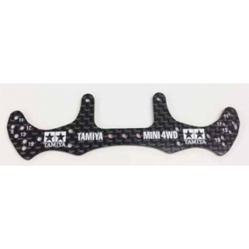 Tamiya 15499 SUPPORTO LARGO POST. CARBON HG 1,5mm