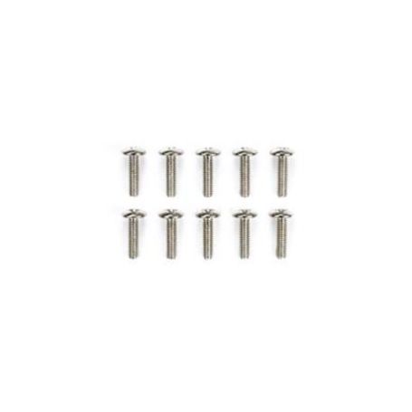 TAMIYA 15-323 Viti Testa Bombata 2x8 mm (10)