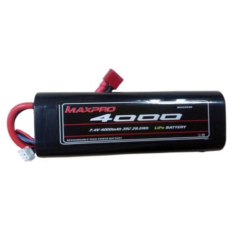 MAXPRO LIPO 35C 7,4V 4000MAH 2S