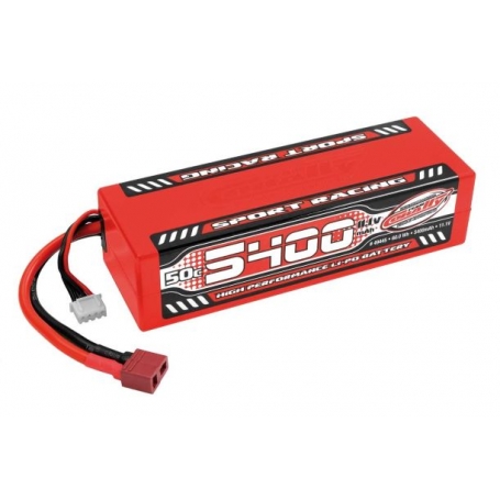 TEAM CORALLY SPORT RACING 50C 5400MAH 11,1V T-PLU