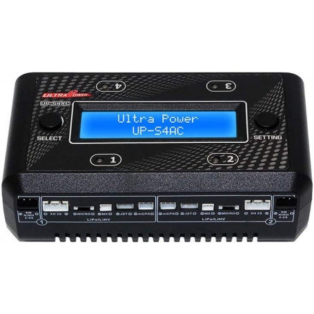 Ultra Power UP-S4AC 4 Channel AC/DC Charger 2S LiPo/LiHV