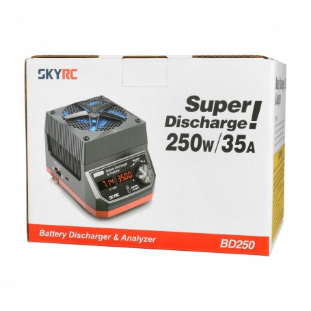 SKYRC BD250 Battery Discharger and Analyzer 35A 250W