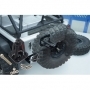 Yeah Racing supporto porta ruota di scorta in metallo per Axial SCX10 Scaler Jeep