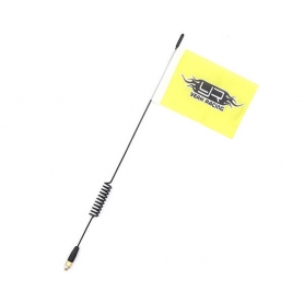 Yeah Racing Antenna in metallo con bandierina x TRAXXAS TRX-4