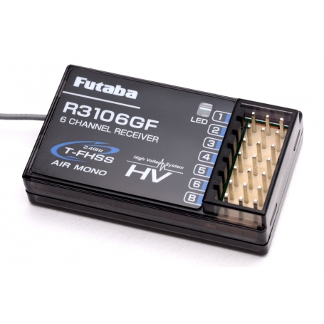 RICEVENTE FUTABA RX R3106GF 6CH 2,4GHZ