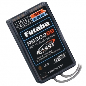 RICEVENTE FUTABA RX R6303SB 2,4G 3CH BUS/8CH