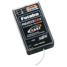 RICEVENTE FUTABA RX R6203SBE 2,4G BUS 3CH INDOOR