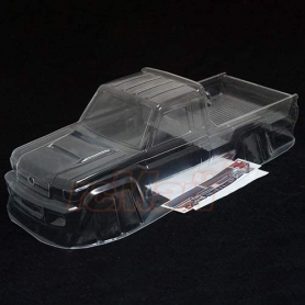 CARROZZERIA XTRA SPEED LC70 CLEAR LEXAN 313mm Crawler Body