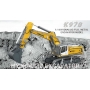HUINA TOYS Escavatore Idraulico in Metallo Kabolite Profy