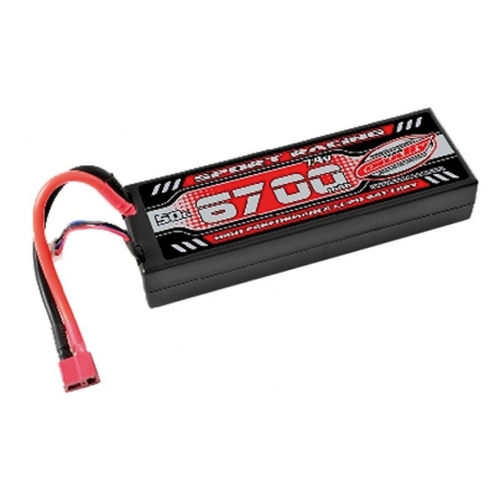 BATTERIA LIPO TEAM CORALLY 50C 6700Mah 7,4V TPlug HC