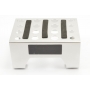 FASTRAX Supporto Modello Alto in Alluminio Anodizzato Argento