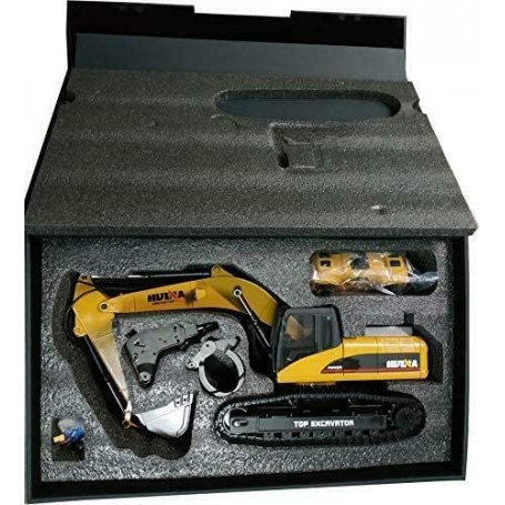 HUINA TOYS 1580 Escavatore RC in Metallo 2,4G 23ch