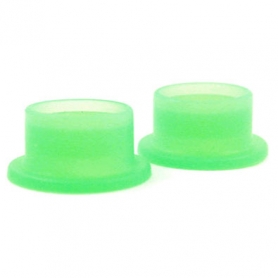 guarnizione in silicone x scarico posteriore 2,5 verde (2pz)