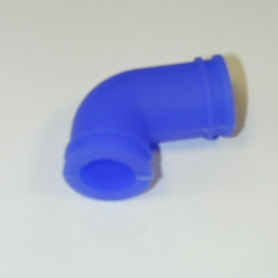 raccordo filtro aria 1/8 in silicone blu