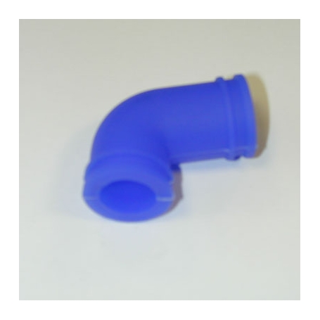 raccordo filtro aria 1/8 in silicone blu