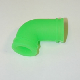 raccordo filtro aria 1/8 in silicone verde