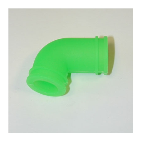 raccordo filtro aria 1/8 in silicone verde