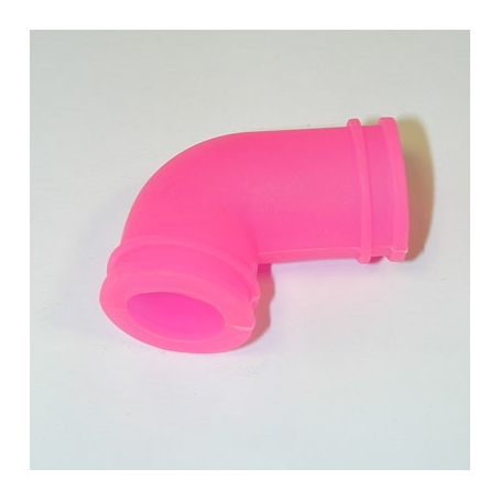 raccordo filtro aria 1/8 in silicone rosa