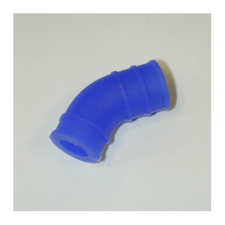 raccordo filtro aria 1/10 in silicone blu
