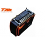 tm touring car bag - borsa trolley x automodelli touring 1/10 con cassetti in cartone