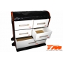 tm touring car bag - borsa trolley x automodelli touring 1/10 con cassetti in cartone