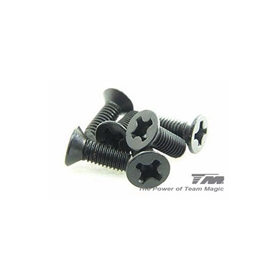 3x8mm steel fh screw (cross) (6)