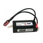 core-rc misuratore di voltaggio per batterie lipo 1s-6s con cavo e plug 4/5mm