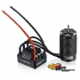 ezrun combo max6 v3 160a. + ezrun-sl-4985-1650kv -1/6 off-road monster truggy - light load 38010801