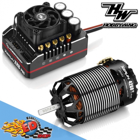 xerun combo xr8 pro g2 200a. + 4268sd g3 2800kv - 1/8 on-road competition 380204230