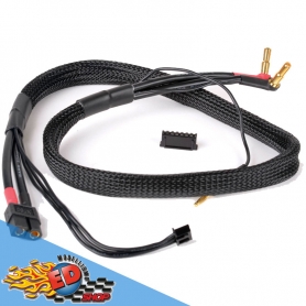 monkeykingrc cavo professionale per ricarica batterie xt60-2sxh 30mm nero 60cm 12awg