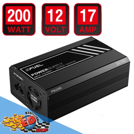 skyrc alimentatore 12v. 17a 200w nero