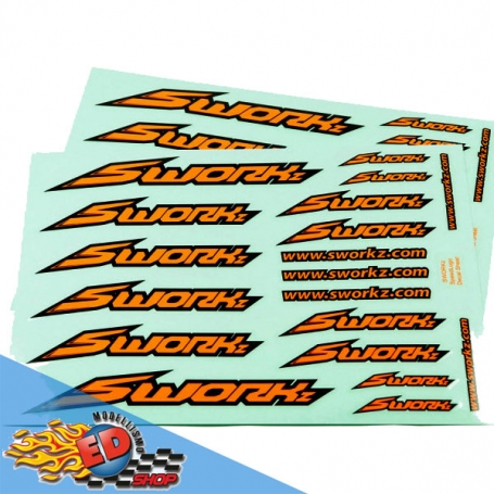 sworkz speed logo sticker (pushbar)(fo)(2pc)