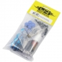 yeah racing set ammortizzatori 50mm per 1/10 drift spec (4) blu