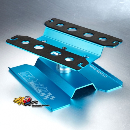 tfl supporto modello 1/10 girevole in alluminio anodizzato blu