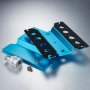tfl supporto modello 1/10 girevole in alluminio anodizzato blu