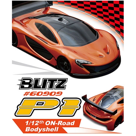 blitz p1 1/12 carrozzeria on-road sport car 0.8mm