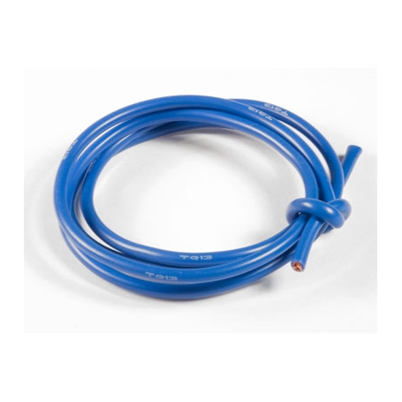 tq racing tq13 cavo in silicone e conduttore in rame 13awg blu (cm 91,5) 1290 filamenti