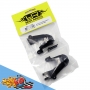 yeah racing supporto ammortizzatori anteriore in alluminio per traxxas trx-4 black