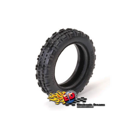 schumacher gomme cut stagger yellow slim 1/10 off-road