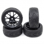 yeah racing spec t cs gomme in lattice touring scolpite offset +3 con cerchio a 14 raggi black