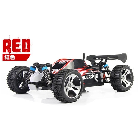 wl toys mini buggy rosso 1/18 4wd ep rtr lipo 1100mha 2.4 ghz 50kmh